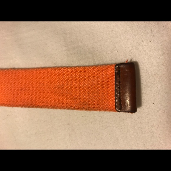 Neon orange AE belt thrifted in Manhattan! - Picture 4 of 5